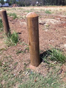 TIMBER BOLLARD H4 4