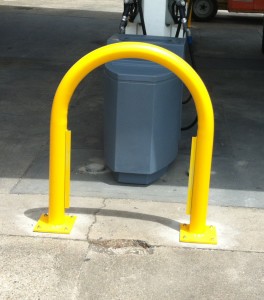 U SHAPED BOLLARD FUEL