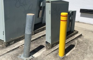 bollard-covers-sleeves-old-new 1